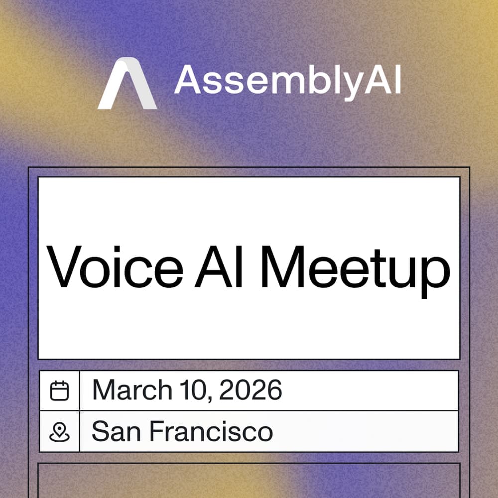 Voice AI Meetup: Promptable Speech Models