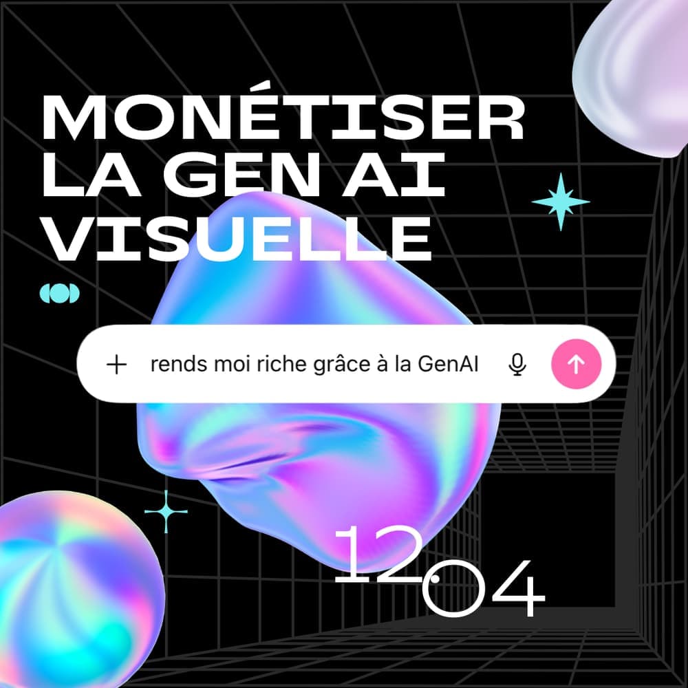 Monétiser la GenAI - Table ronde & Afterwork